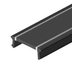 Экран LINE-2000 NARROW BLACK ( Arlight , Пластик)