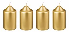  АРТИ-М Набор из 4 свечей декоративных Новый год 348-447