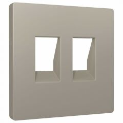 Накладка для розетки RJ-11 или RJ-45 Ambrella Volt ALFA AP3721