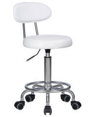 Табурет мастера Dobrin BILLY, белый