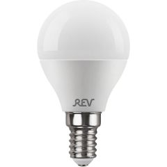 Лампа светодиодная REV G45 Е14 11W 6500K холодный белый свет шар 32507 9