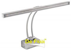 Бра De Fran FT 9915 SMD Подсветка светодиодная для картин и зеркал SMD, теплый белый свет, 320Lm сатин-никель 21*SMD 4 вт