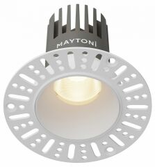 Встраиваемый светильник Maytoni DL119-10W-3K-TRS-W