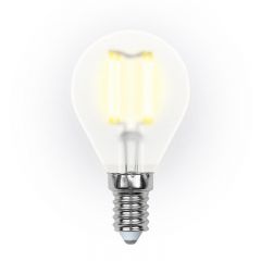 Лампа светодиодная Uniel LED-G45-6W/WW/E14/FR PLS02WH картон