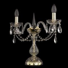 Настольная лампа Bohemia Ivele Crystal 1402L/2/141-39/G