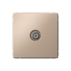  Systeme Electric ARTGALLERY TV РОЗЕТКА проходная 4DB, механизм, ПЕСОЧНЫЙ