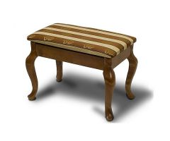  Мебелик Банкетка Ретро (с ящиком) средне-коричневый