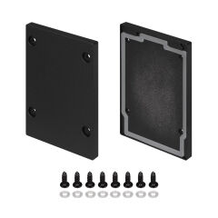 Заглушка IP-LINE-5475 BLACK глухая ( Arlight , Металл)