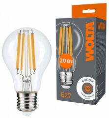 Лампа светодиодная Wolta E27 20Вт 4000K WF-A60-20W4KE27