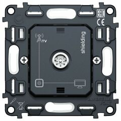 Механизм ТВ-розетки оконечная Ambrella Volt QUANT VM199