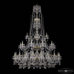 Подвесная люстра Bohemia Ivele Crystal 1411 1411/20+10+5/530/XL-202/3d G