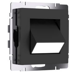  Werkel Встраиваемая LED подсветка Turn (черный матовый) W1154708