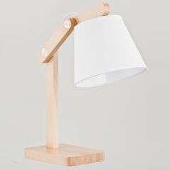 Настольная лампа декоративная Adilux Joga White 23978