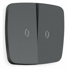 Клавиши для выключателя двухклавишного c подсветкой Ambrella Volt Quant OP9040