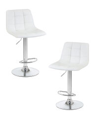 Набор 2 шт Стул барный Dobrin TAILOR, белый
