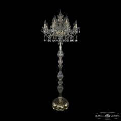 Торшер Bohemia Ivele Crystal 1413 1413T1/8+4/200-165 G