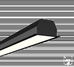  6063 Линейный светильник LINE3225IN-П (RAL9005/625mm/LT70 — 4K/20,31W)