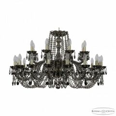 Подвесная люстра Bohemia Ivele Crystal 1402 1402/16+8/360 G M731
