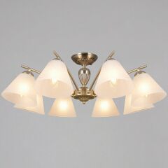 Люстра на штанге Illumico IL0900-8CSQ-26 AB ELITE