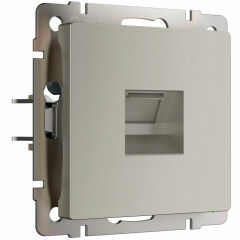  Werkel W1281004/ Розетка Ethernet RJ-45 (дымчатый) W1281004