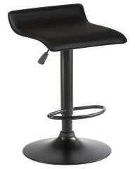 Стул барный Dobrin LM-3013 TOMMY BLACK, чёрный