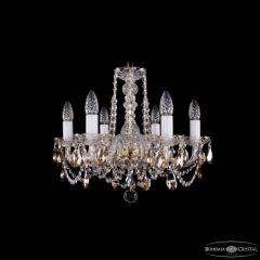 Подвесная люстра Bohemia Ivele Crystal 1402 1402/6/160 G K721