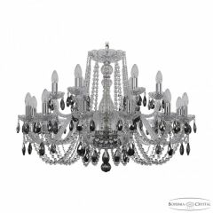 Подвесная люстра Bohemia Ivele Crystal 1402 1402/12+6/300 Ni K731