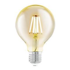 Eglo Лампа светодиодная филаментная E27 4W 2200К янтарь 11556