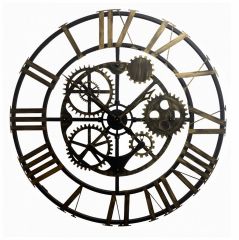  Династия Настенные часы (120x6 см) Большой Скелетон 07-022