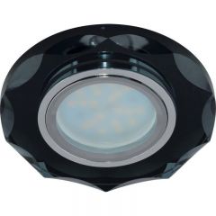 Точечный светильник Fametto DLS-P106 GU5.3 CHROME/BLACK Peonia