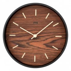 Настенные часы (34х34х6 см) Pleep Wood-M-04