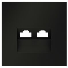 Накладка для розетки RJ-11 или RJ-45 Voltum S70 VLS001408