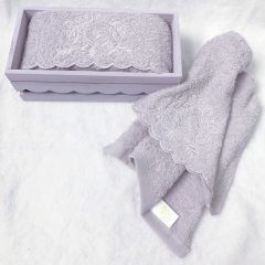  Sofi De MarkO Набор для полотенец для рук (30x50 см) Лорена Наб-Лор-3-фиолет