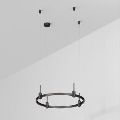 Трек ART-APRIORI-ROUND-HANG-R600 (BK) ( Arlight , IP20 Металл, 3 года)