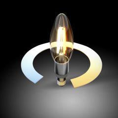 Лампа светодиодная филаментная диммируемая Elektrostandard E14 5W 3300/4200/6500K прозрачная BLE1437 4690389174209