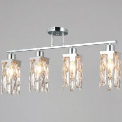 Люстра на штанге Illumico IL3601-4CSQ-26 CR DS