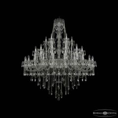 Подвесная люстра Bohemia Ivele Crystal 1415 1415/24+12+6/530 Ni