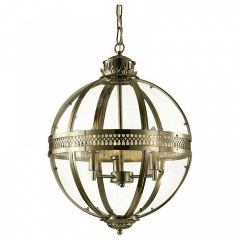 Подвесной светильник DeLight Collection Residential KM0115P-3S antique brass