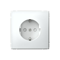  Systeme Electric ARTGALLERY РОЗЕТКА с заземлением со шторками, 16А, механизм, быстрозажим. клем., БЕЛЫЙ