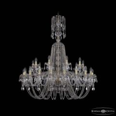 Подвесная люстра Bohemia Ivele Crystal 1402 1402/20+10/400/XL-130 G