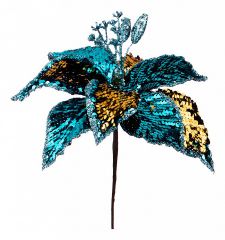  Lefard Цветок (28 см) Пуансетия 535-225