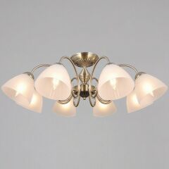 Люстра на штанге Illumico IL0897-8CSQ-26 AB ELITE