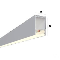  6063 Линейный светильник LINE 5070 (RAL9003/500mm/LT70 — 4K/10W)