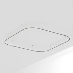 Трек ART-APRIORI-QUADRAT-SOFT-ROD-400-3500x3500 (TN) ( Arlight , IP20 Металл, 3 года)
