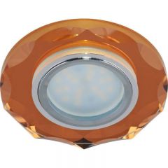 Точечный светильник Fametto DLS-P106 GU5.3 CHROME/BRONZE Peonia