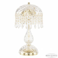 Настольная лампа декоративная Bohemia Ivele Crystal 1478 14781L1/22 G Drops
