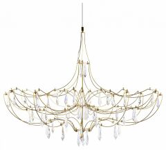 Подвесная люстра Loft IT Mira 10589/900 Gold Asfour