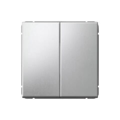  Systeme Electric ARTGALLERY 2-клавишный ВЫКЛЮЧАТЕЛЬ, 10АХ, механизм, быстрозажим. клем., АЛЮМИНИЙ