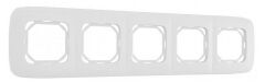 Рамка на 5 постов Arte Milano am-505.05 505.05-5.white