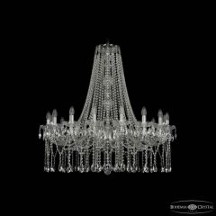 Подвесная люстра Bohemia Ivele Crystal 1413 1413/16/360/h-100 Ni